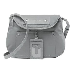 Marc Jacobs Preppy Natasha Nylon Large Crossbody Bag - Rock Grey